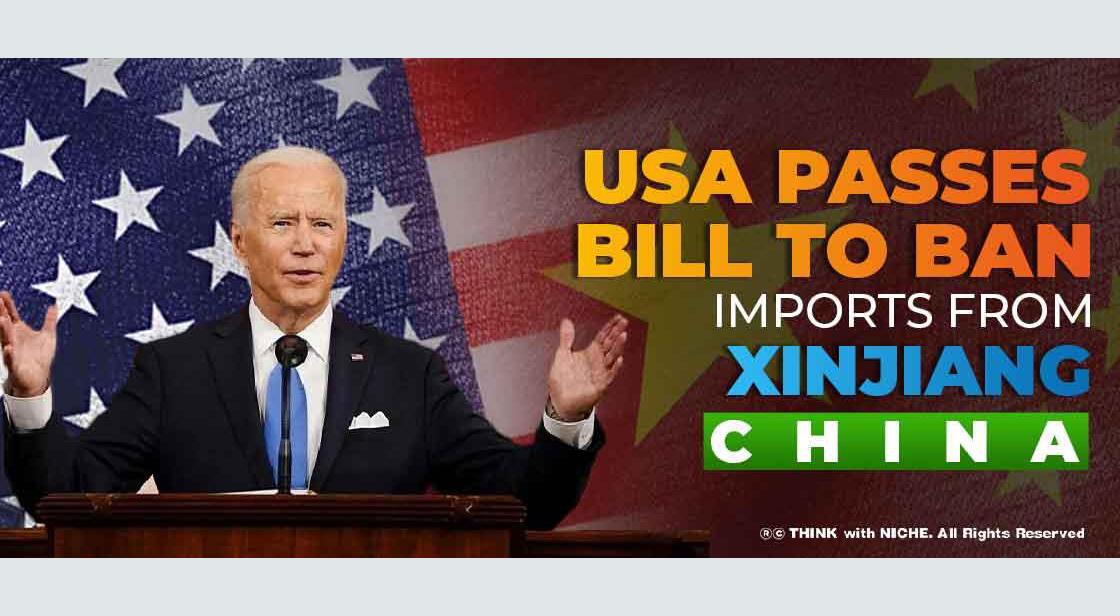 USA Passes Bill To Ban Imports From Xinjiang, China