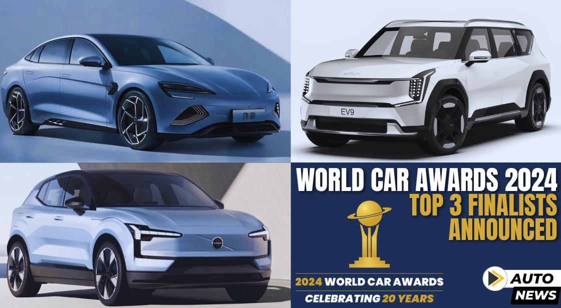 World Car Awards 2024 Top 3 Finalists Announced