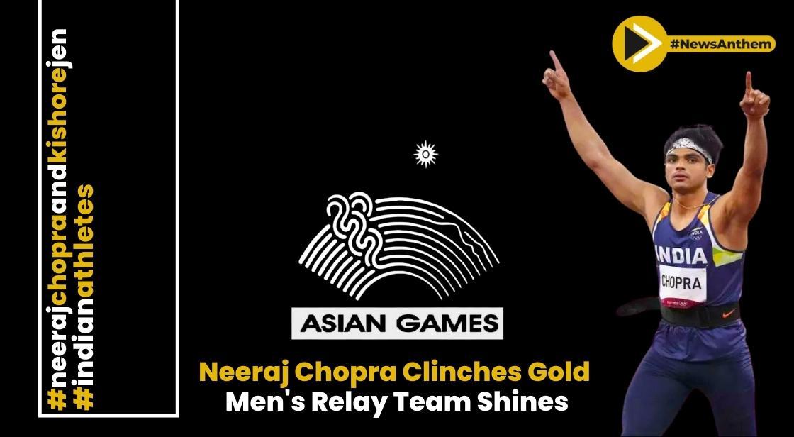 Asian Games 2023: India win gold in men's 4x400m relay, Avinash