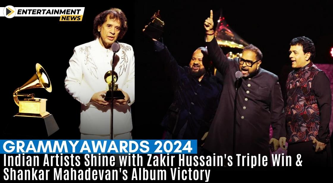 Grammy Awards 2024 Indian Artists Shine with Zakir Hussain s Triple Win ...