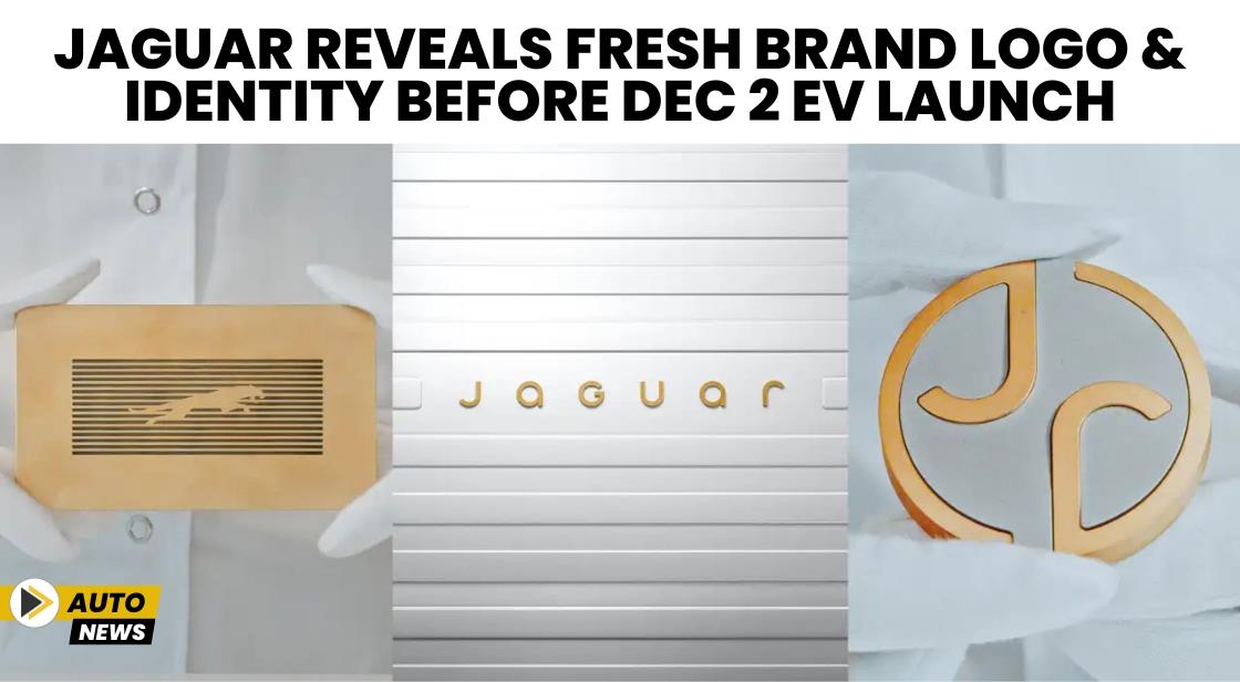 Jaguar Reveals Fresh Brand Logo and Identity Before Dec 2 EV Launch